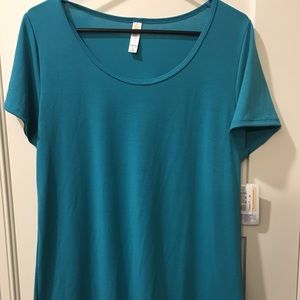 LuLaRoe M Classic-T in Teal